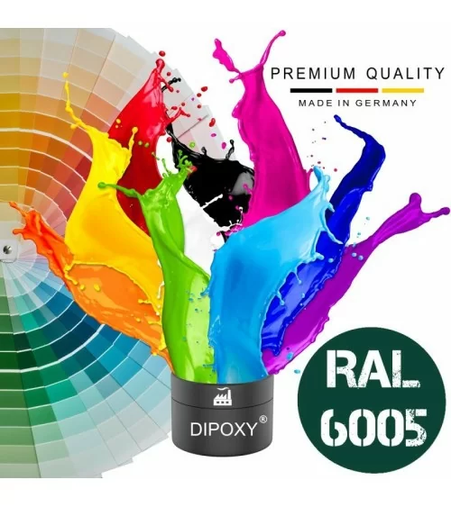 Dipoxy Epoxidharz Pigment RAL 6005 | Hohe Pigmentierung