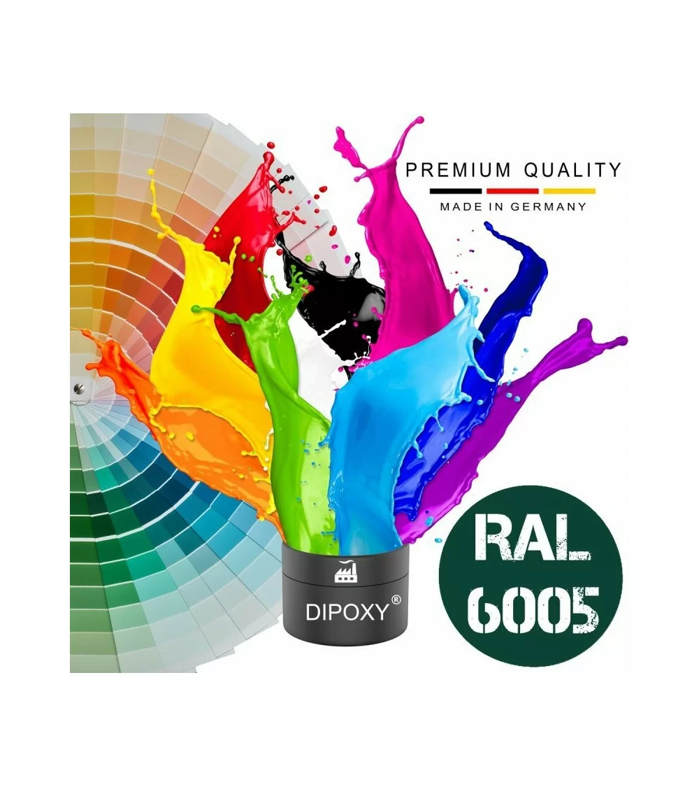 Dipoxy Epoxidharz Pigment RAL 6005 | Hohe Pigmentierung