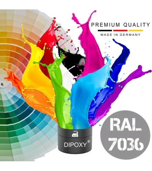 Dipoxy Epoxidharz Pigment RAL 7036 | Hohe Pigmentierung
