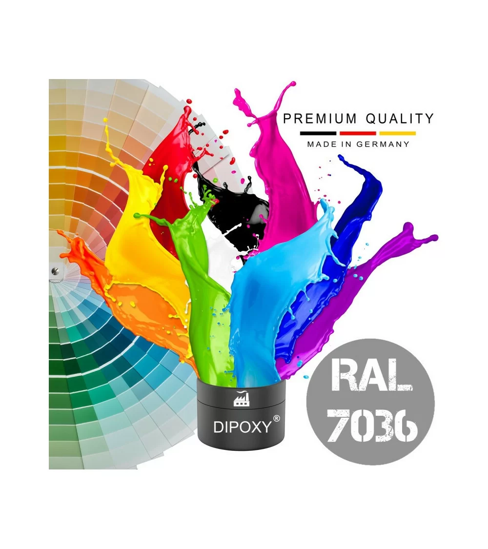 Dipoxy Epoxidharz Pigment RAL 7036 | Hohe Pigmentierung