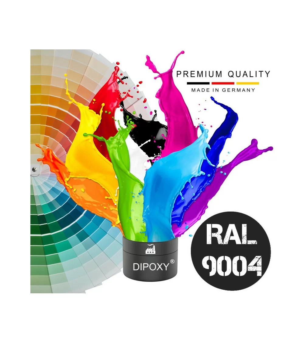 Dipoxy Epoxidharz Pigment RAL 9004 | Hohe Pigmentierung