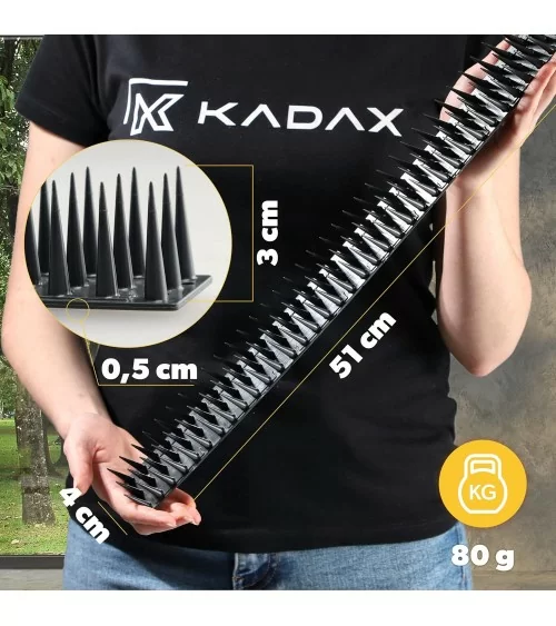 Kadax - Dispositif anti-oiseaux en plastique | 1 pièce