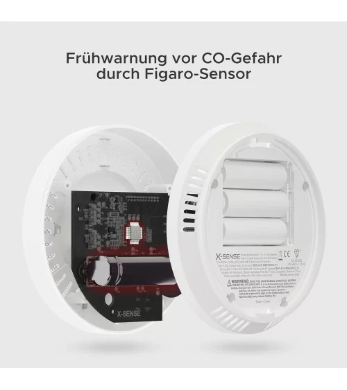 X-Sense CO Melder mit Digitalanzeige