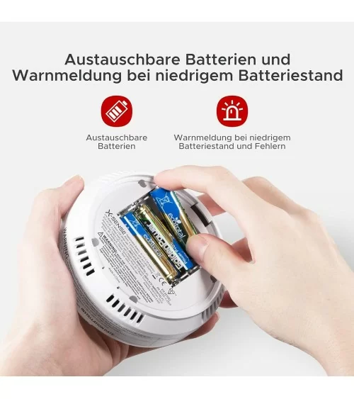 X-Sense CO Melder mit Digitalanzeige
