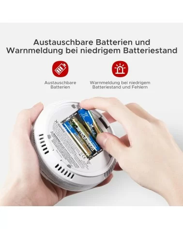 X-Sense CO Melder mit Digitalanzeige