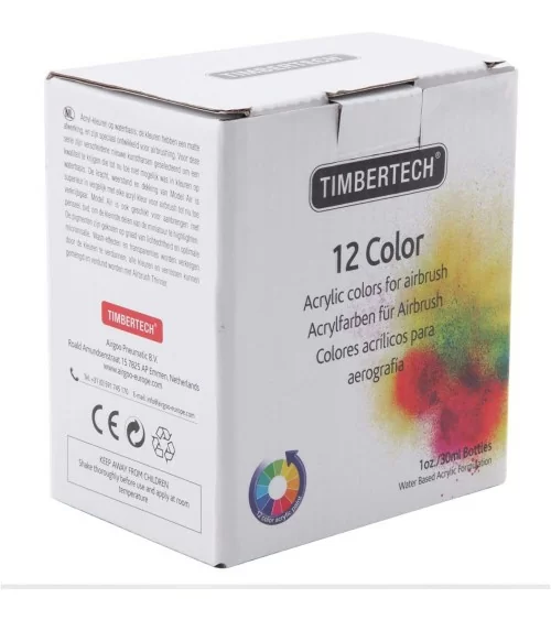 Timbertech Acrylfarben Set | 12Stk.
