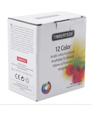 Timbertech Acrylfarben Set | 12Stk.