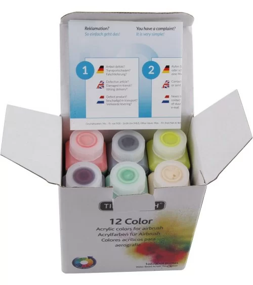 Timbertech Acrylfarben Set | 12Stk.