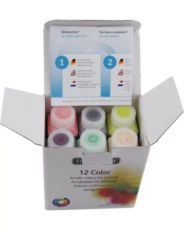 Timbertech Acrylfarben Set | 12Stk.