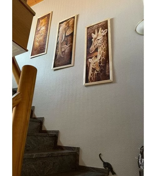 Diamond Painting 35x100cm | Elefant