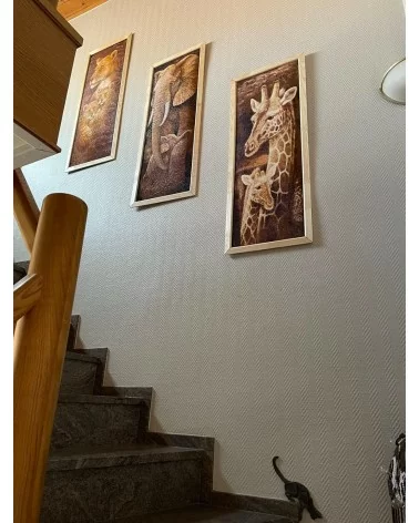 Diamond Painting 35x100cm | Elefant