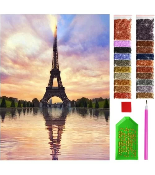 Diamond Painting 30x40cm | Eifelturm