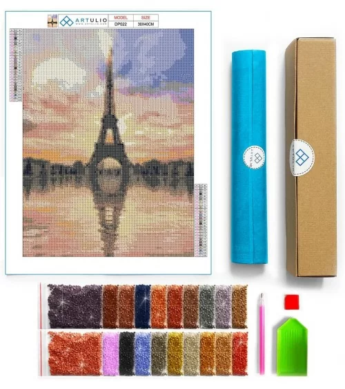 Diamond Painting 30x40cm | Eifelturm