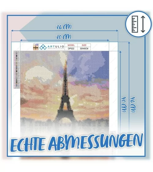 Diamond Painting 30x40cm | Eifelturm