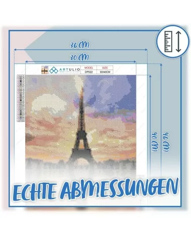 Diamond Painting 30x40cm | Eifelturm