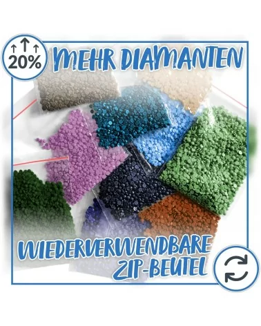 Diamond Painting 30x40cm | Eifelturm
