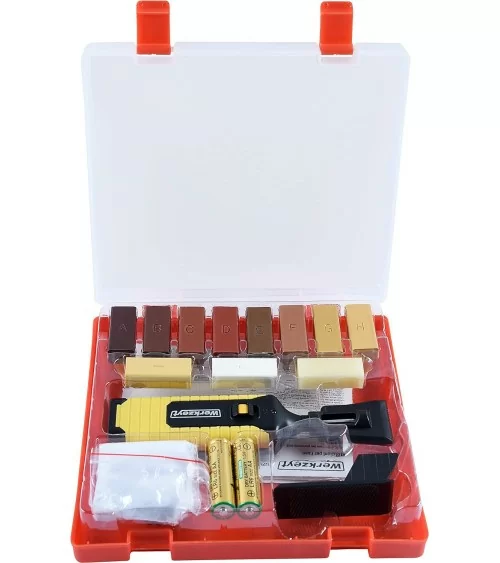 Kit de réparation du bois Werkzeyt - 17 pièces