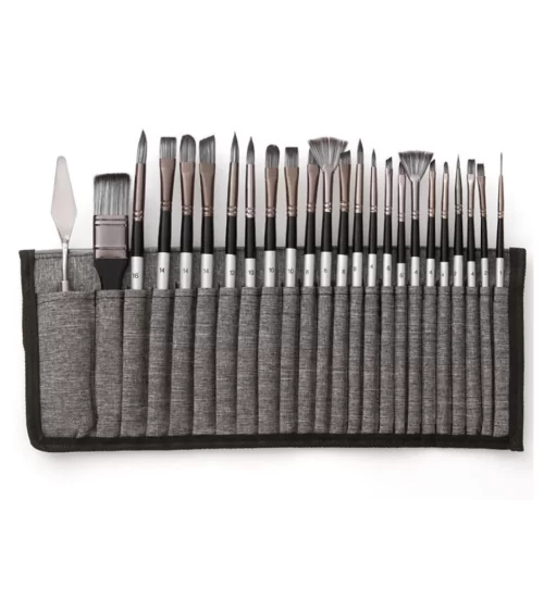 Coffret de pinceaux d'artiste | Pour les artistes amateurs et professionnels