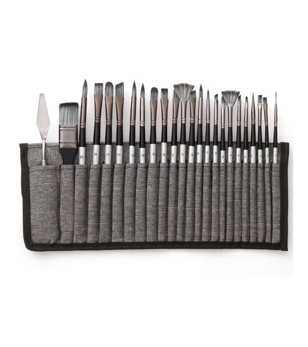 Coffret de pinceaux d'artiste | Pour les artistes amateurs et professionnels