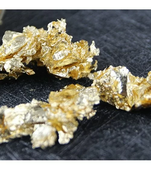 Blattgoldflocken Essbar | 2 Stk.