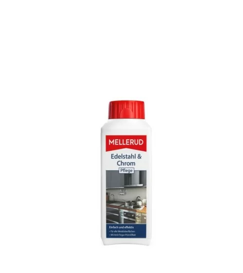 MELLERUD Produit d'entretien pour l'acier inoxydable et le chrome | 0,25 l