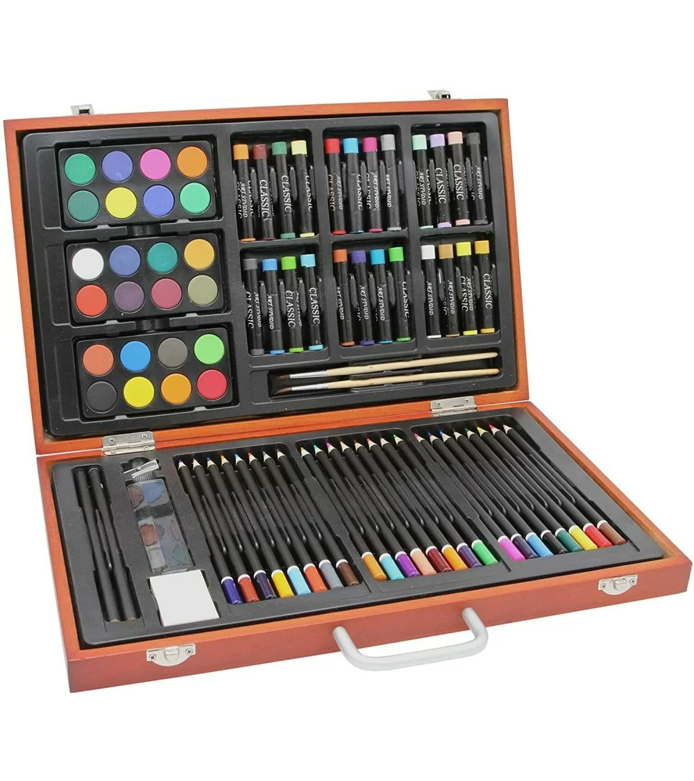 Meister 78-teiliges Künstler Set | Alles für den kreativen Start