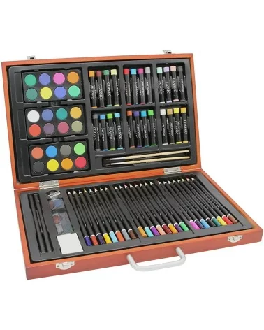 Meister 78-teiliges Künstler Set | Alles für den kreativen Start