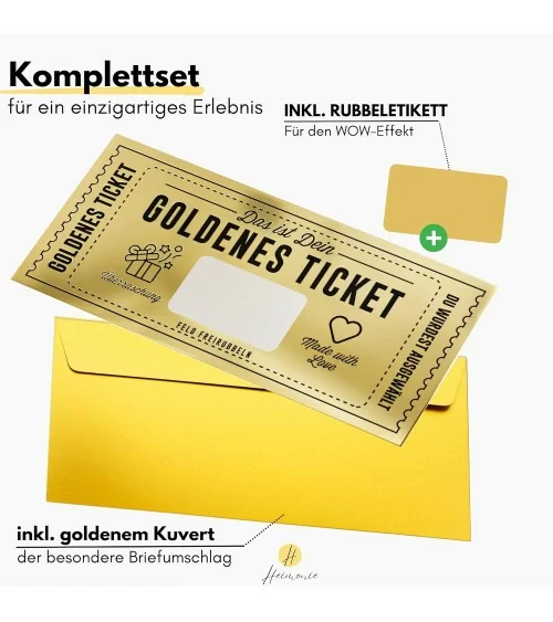 Billet d'or - Lot 1