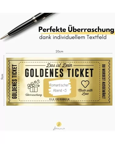 Billet d'or - Lot 1