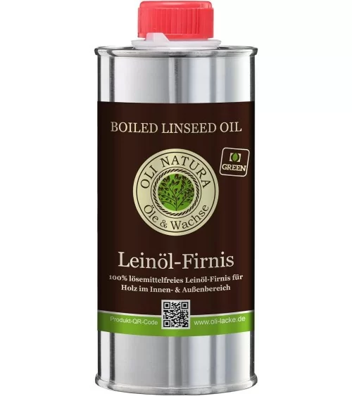 OLI-NATURA Vernis à l'huile de lin | 250 ml