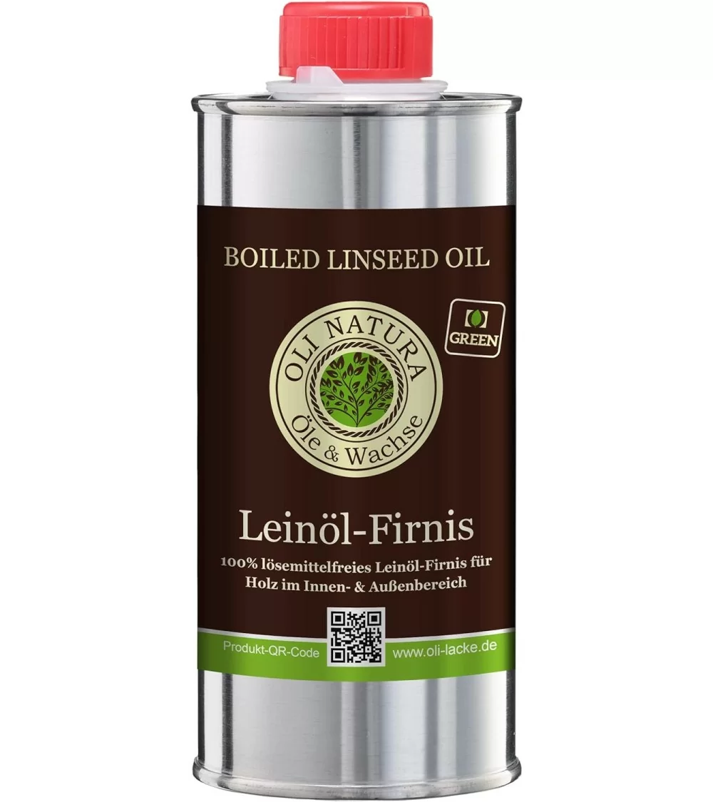 OLI-NATURA Vernis à l'huile de lin | 250 ml