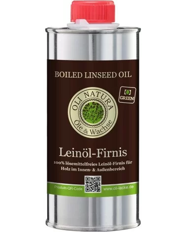 OLI-NATURA Vernis à l'huile de lin | 250 ml