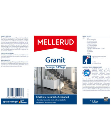 MELLERUD Granit Reiniger & Pflege 1,0 l