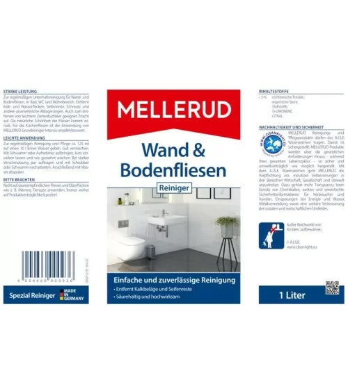 Nettoyant pour carrelages muraux et de sol MELLERUD | 1,0 l