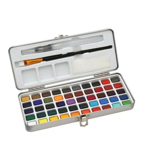 Coffret d'aquarelles Paintersisters, 50 couleurs | Des couleurs parfaites, toujours à portée de main