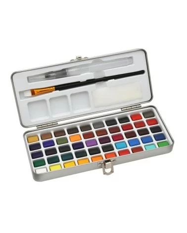 Paintersisters Aquarellkasten 50er | Perfekte Farben, immer griffbereit