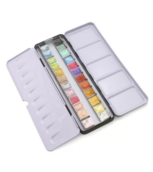 Coffret d'aquarelles Paintersisters Metallic | Des touches brillantes pour vos œuvres d'art