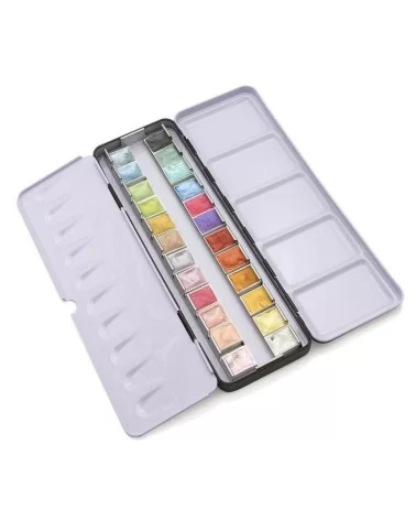 Paintersisters Aquarellkasten Metallic | Glanzvolle Highlights für Ihre Kunst
