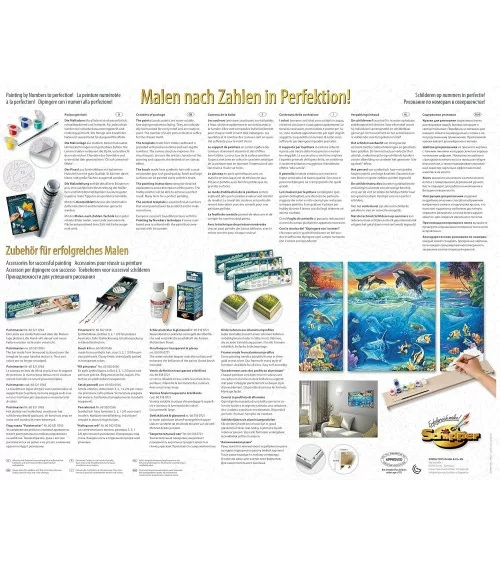 Malen Nach Zahlen 50x80cm | Korallenriff