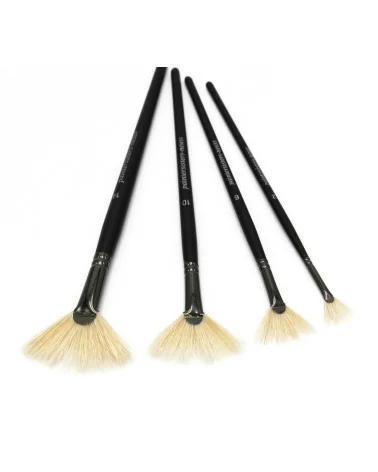 Paintersisters Fächerpinsel |  Das Pinselset für Naturmalerei
