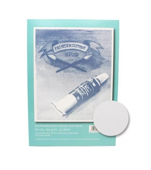Bloc de dessin Paintersisters pour pastels et fusains | le bloc de dessin pour les artistes