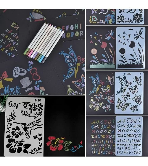 Kunstschablonen | Set 1