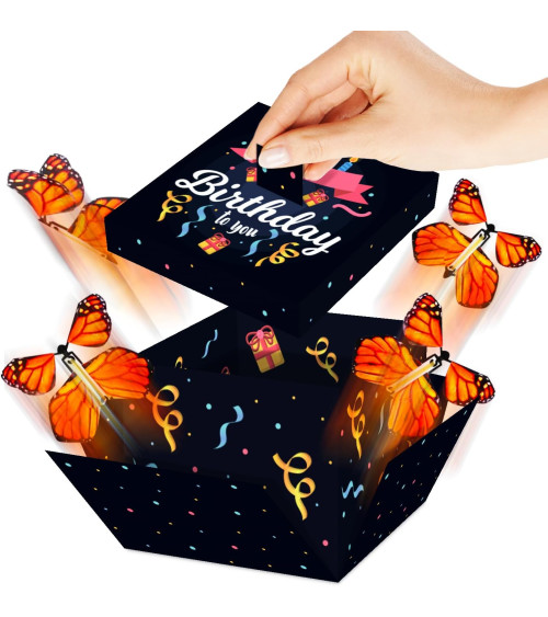 Geschenkbox- Schmetterlings...