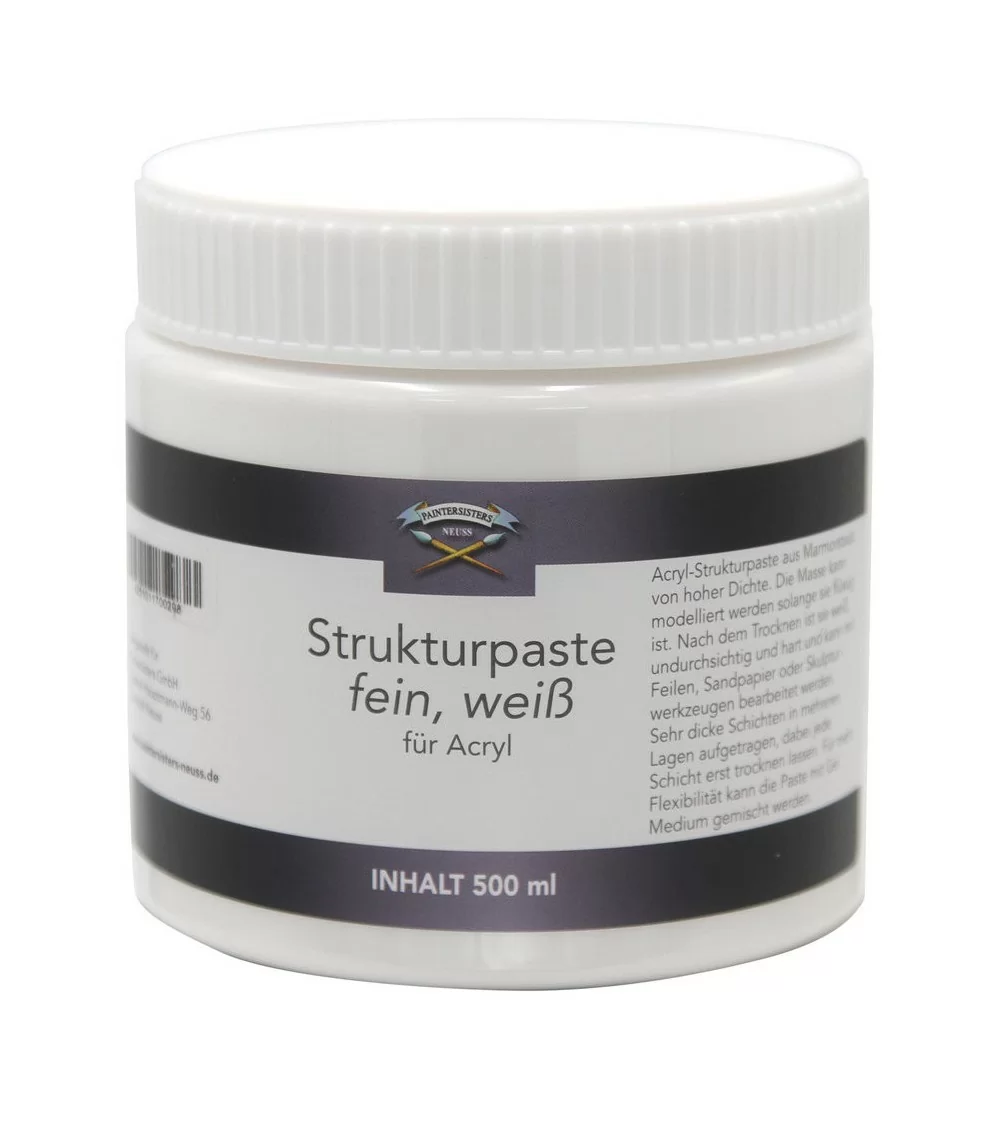 Paintersisters Strukturpaste | Strukturelle Kunstvielfalt