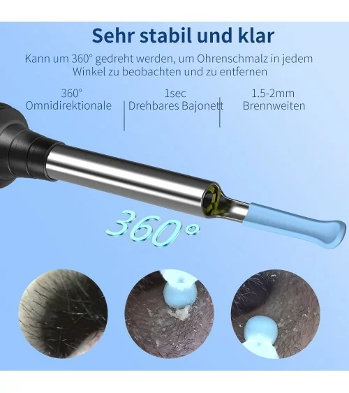 Ohrenschmalz Entferner Otoskop