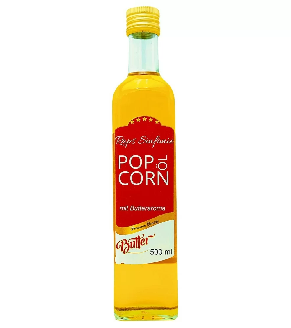 Huile pour pop-corn au goût de beurre | 500 ml