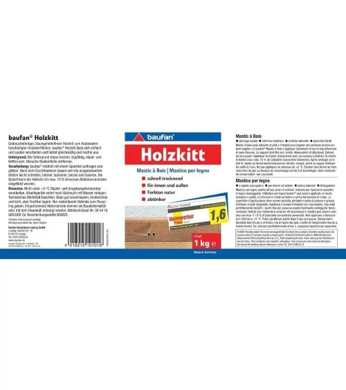 BAUFANN Holzspachtel | 1kg