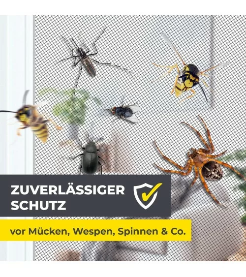 EASYmaxx Fliegengitter | Klettbefestigung