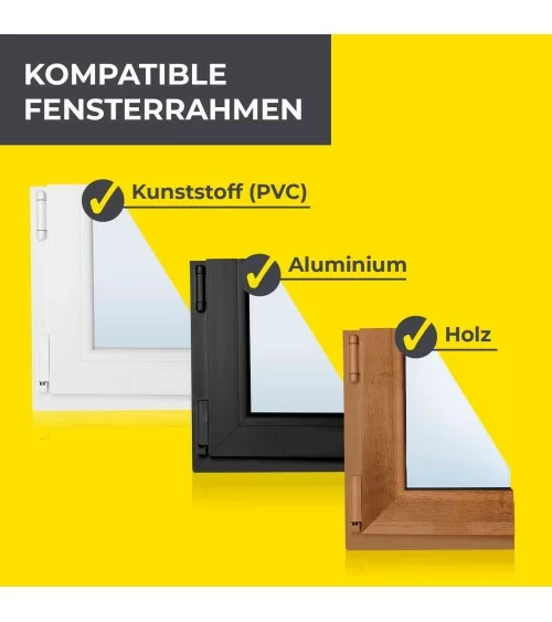 EASYmaxx Fliegengitter | Klettbefestigung