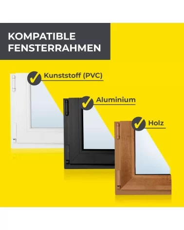 EASYmaxx Fliegengitter | Klettbefestigung